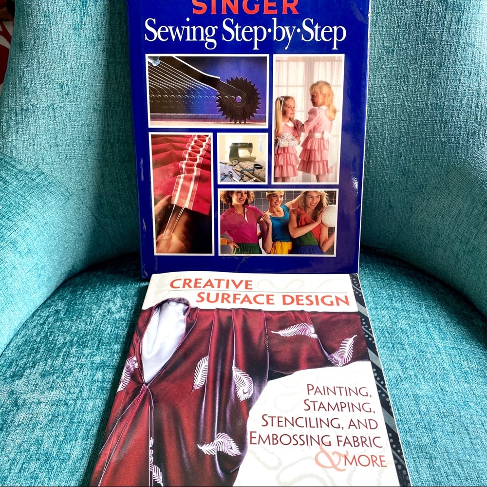 Learn to Sew 2 Set Books Singer & Creative Design